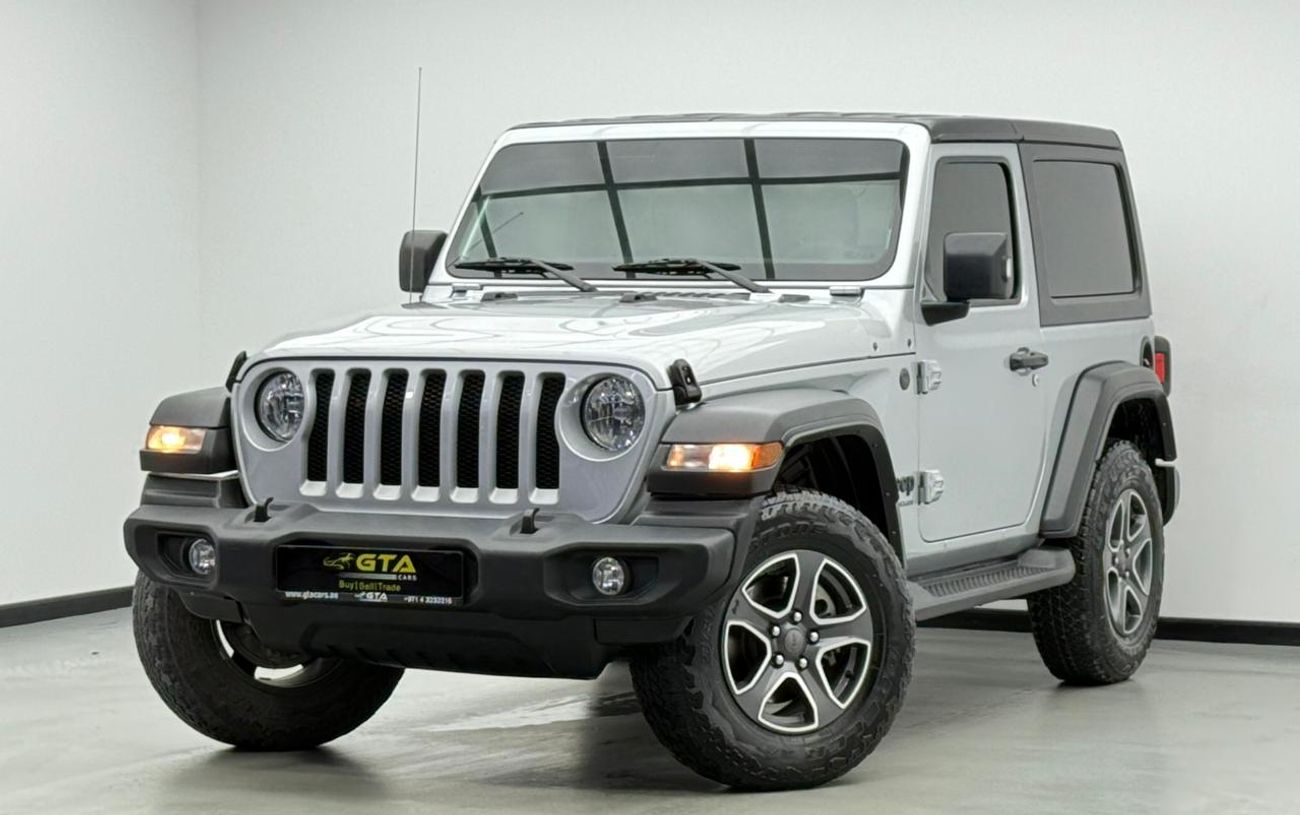جيب رانجلر Sport 3.6L A/T (4 Seater) 2023 Jeep Wrangler Sports, 2028 Jeep Warranty, Full Jeep Service History, 