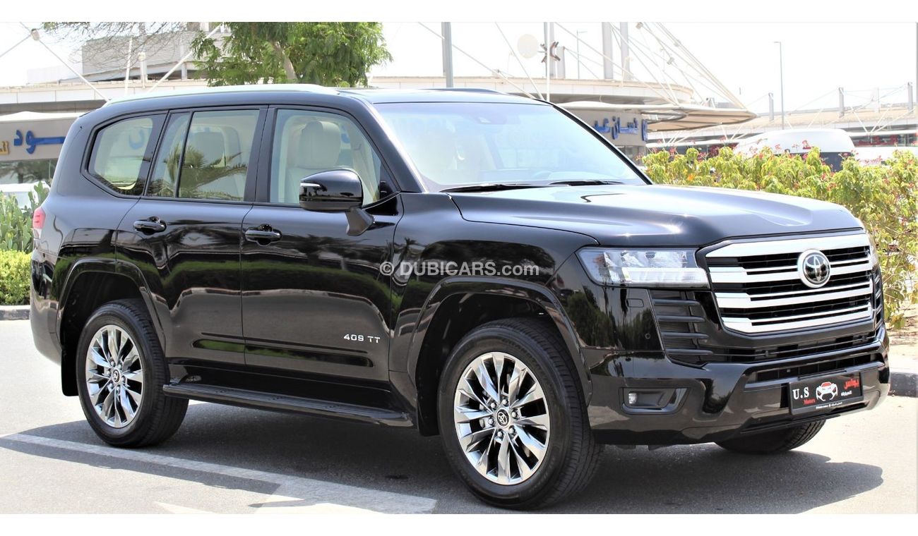 Toyota Land Cruiser GXR TWIN TURBO 2023 GCC AL FUTTAIM WARRANTY 4 YEARS SERVICE CONTRACT