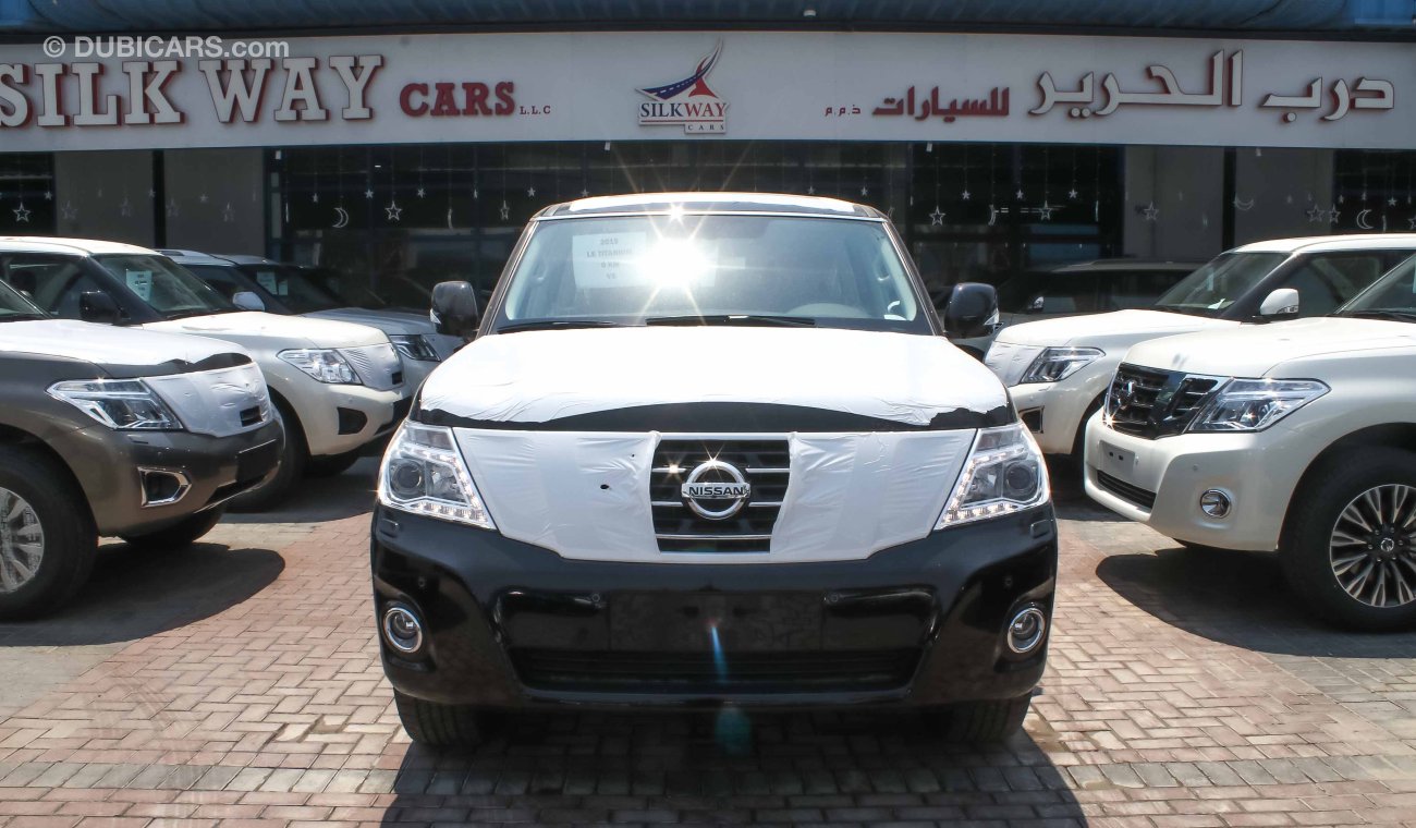 Nissan Patrol LE Titanium with agency warranty and price inclusive VAT