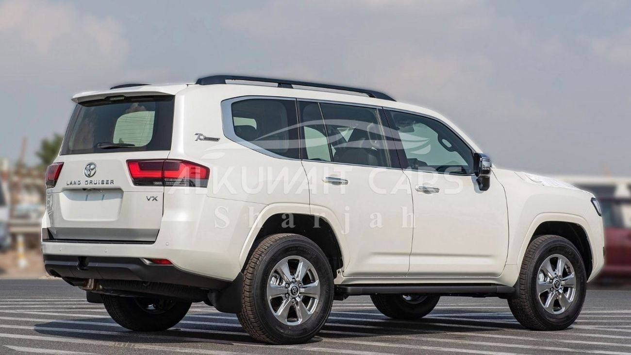 تويوتا لاند كروزر (LHD) TOYOTA LAND CRUISER VX 4.0P AT MY2025 – WHITE