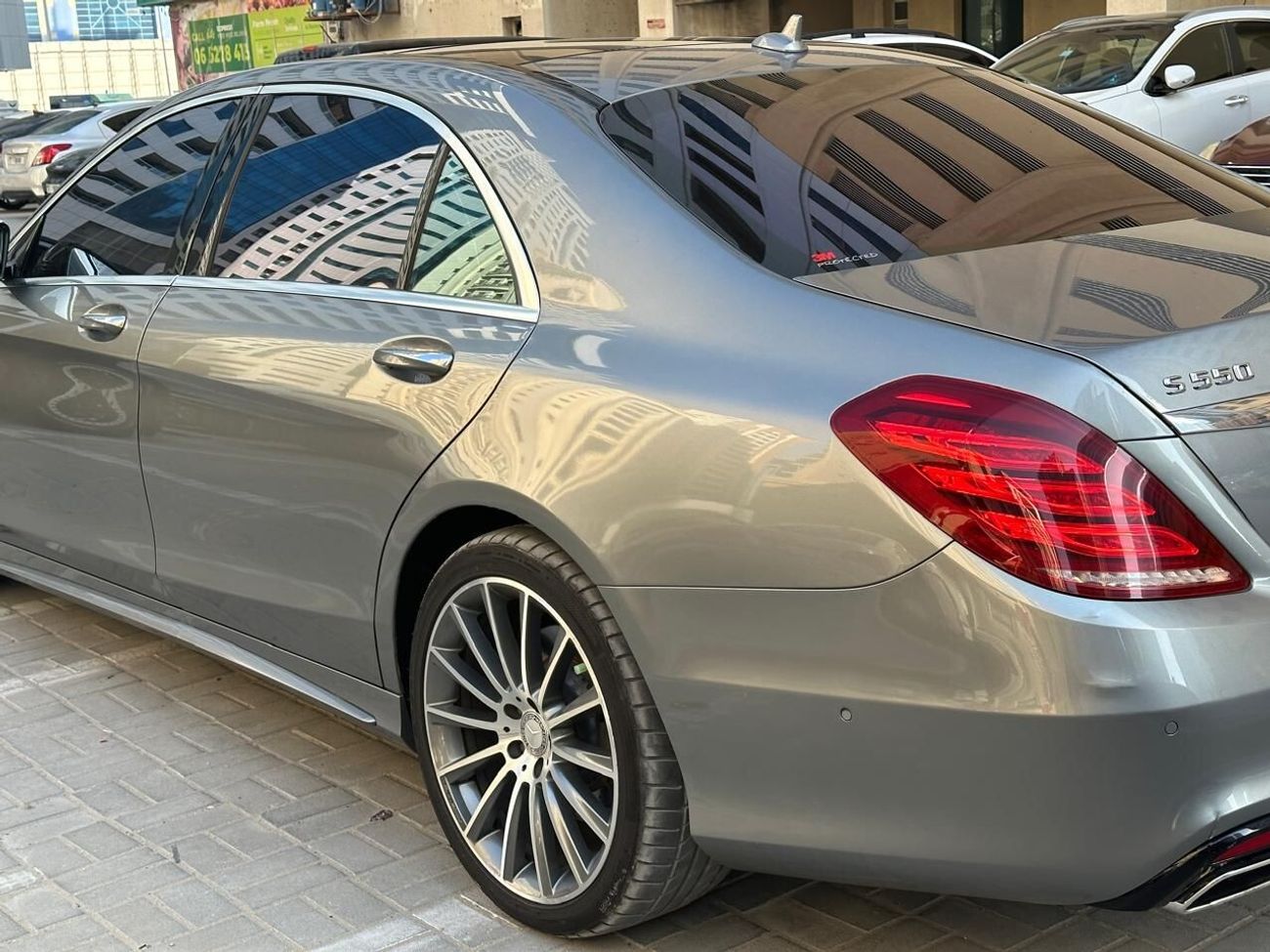 Mercedes-Benz S 550 Not flooded car