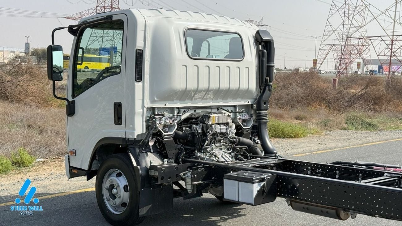 إيسوزو NPR 2025 | 5.2L Diesel MT | Bare Chassis | 16ft | GCC | Best Price | Export Only