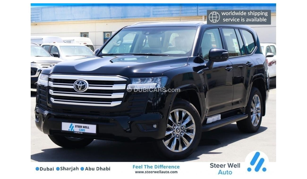 Toyota Land Cruiser GXR 2022 | LC 300 GXR 4L V6 WITH DYNAMIC RADAR,LDA,LEATHER SEATS,20" ALLOYS - EXPORT ONLY