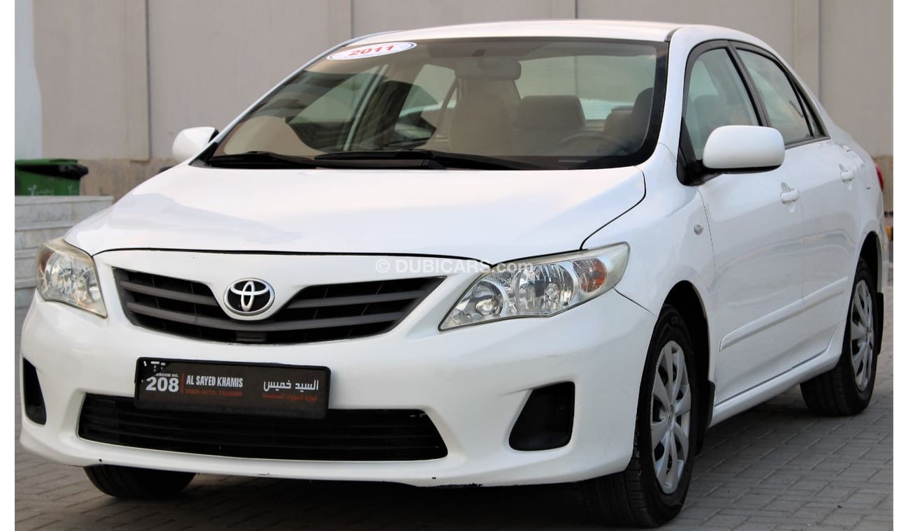 تويوتا كورولا تويوتا كورولا 2011 خليجي بحالة ممتازة بدون حوادث نظيفه جدا من الداخل والخارج