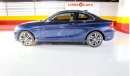 BMW 220i RESERVED ||| BMW 220i Sport Line 2017 GCC under Warranty with Flexible Down-Payment