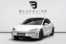 Tesla Model 3 PERFORMANCE BUY NOW, PAY 2027 | THE BLACKLINE STANDARD | Tesla Warranty, Carbon Fibre, GCC