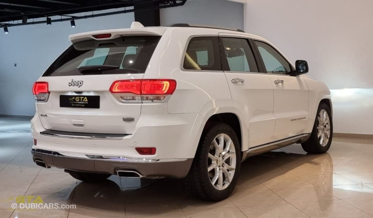 جيب جراند شيروكي 2015 Jeep Grand Cherokee Summit 5.7L V8, Service History, GCC