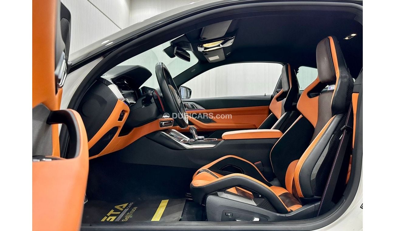 BMW M4 2021 BMW M4 Competition G82 (M Series) Coupe, AGMC Warranty + Service Contract, GCC