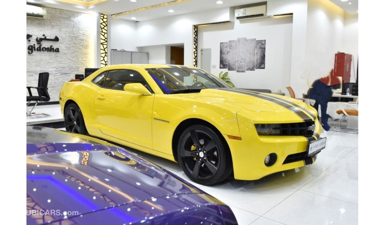 Chevrolet Camaro EXCELLENT DEAL for our Chevrolet Camaro RS ( 2012 Model ) in Yellow Color GCC Specs