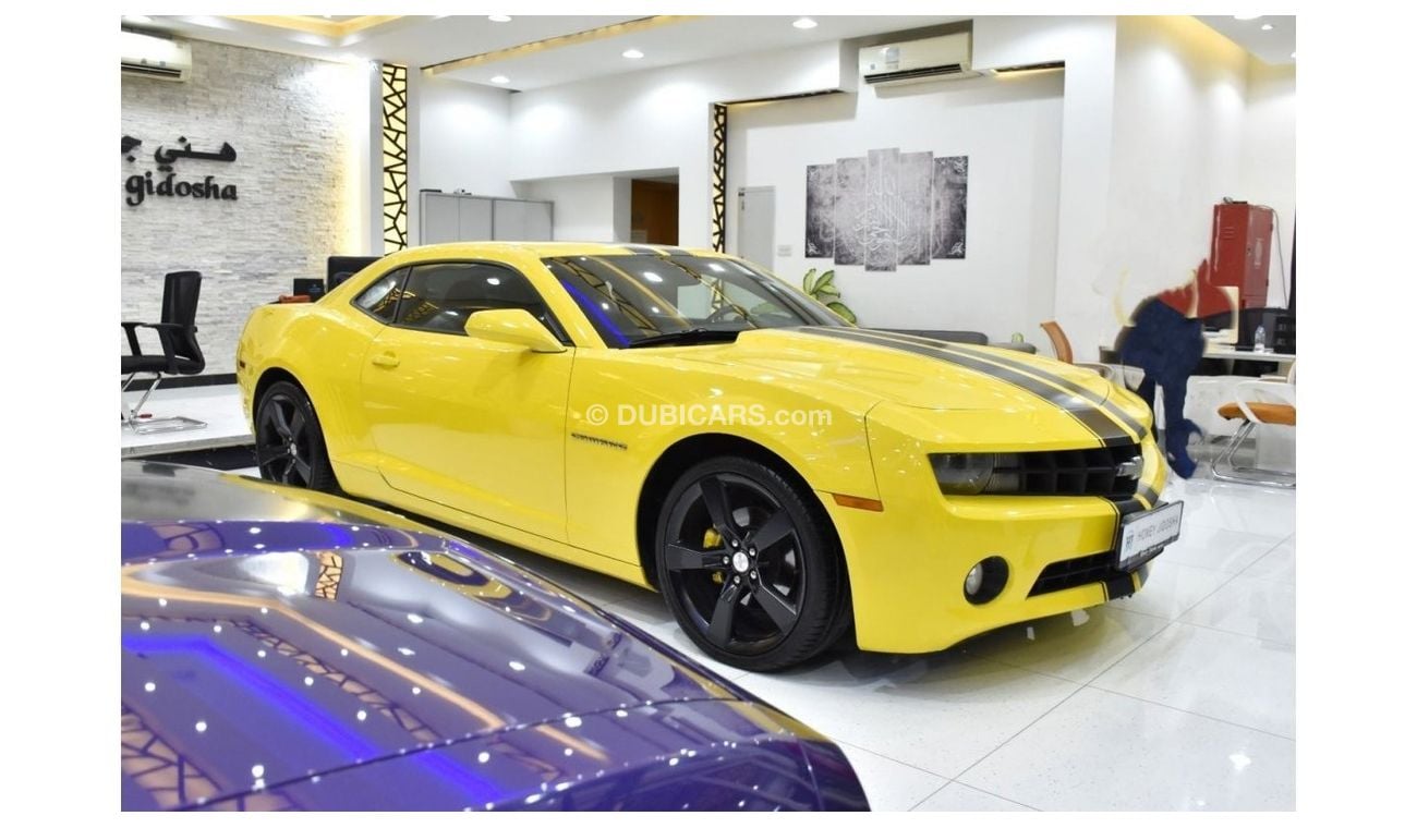Chevrolet Camaro EXCELLENT DEAL for our Chevrolet Camaro RS ( 2012 Model ) in Yellow Color GCC Specs