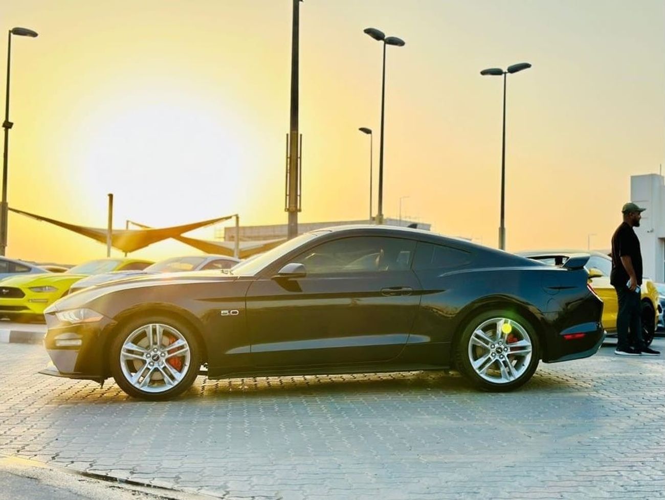 Ford Mustang GT Premium | Monthly AED 1840/- | 0% DP | Blindspot | Digital Cluster | Active Exhaust | # 43766
