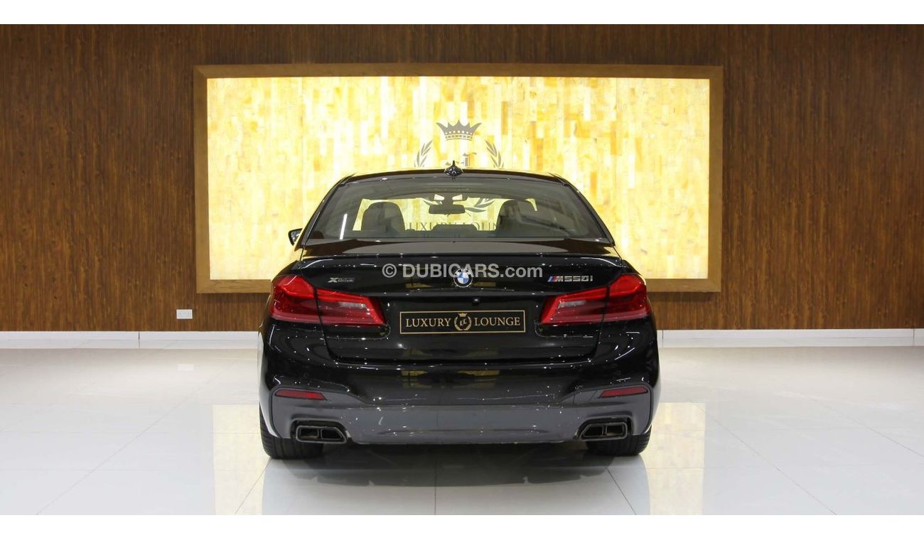 BMW 550i M AERODYNAMICS PACKAGE -GCC, UNDER WARRANTY AND CONTRACT SERVICE