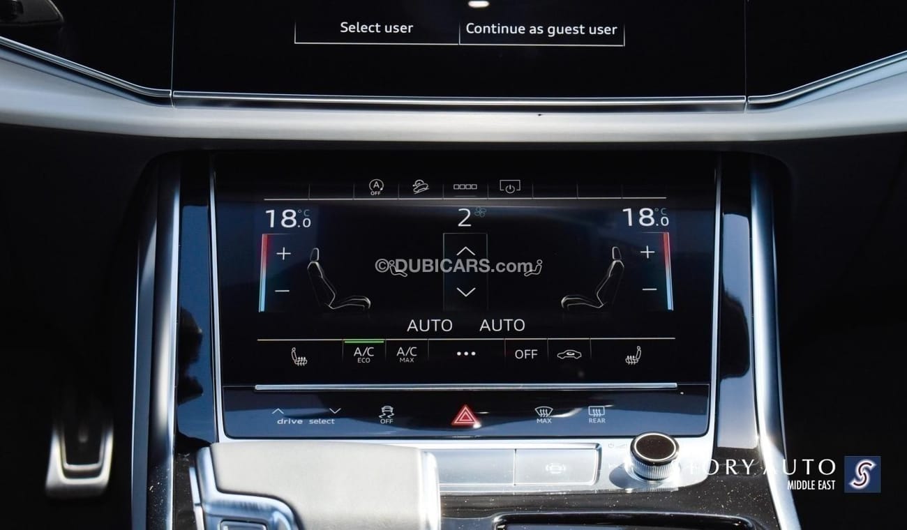Audi Q8 55 TFSI MHEV Quattro S line V6 3.0L Aut  Local Price (225,000 AED including VAT and Customs )