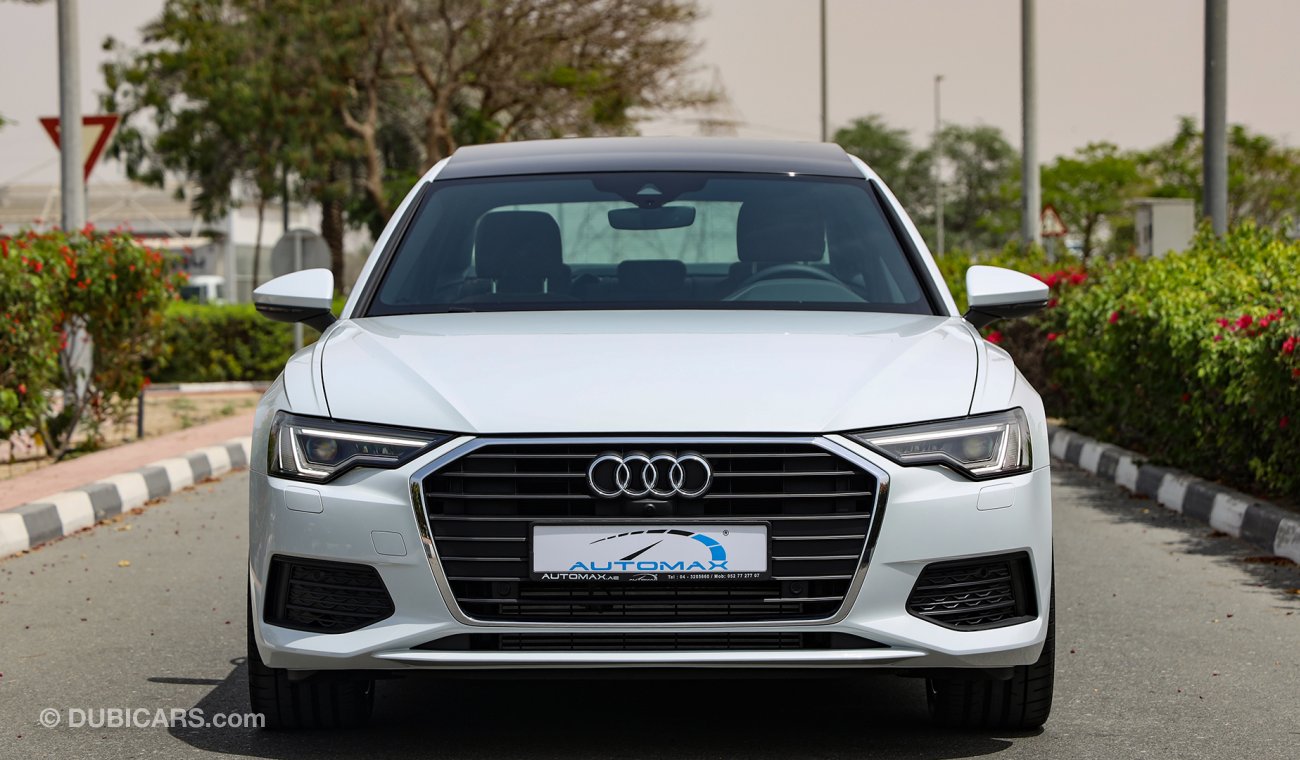 أودي A6 2021 Audi A6 40 TFSI S-Tronic FWD GCC 2021 0km W/3 Yrs Ultd Miles and 5 Yrs or 75K km Svcs @ Dealer.