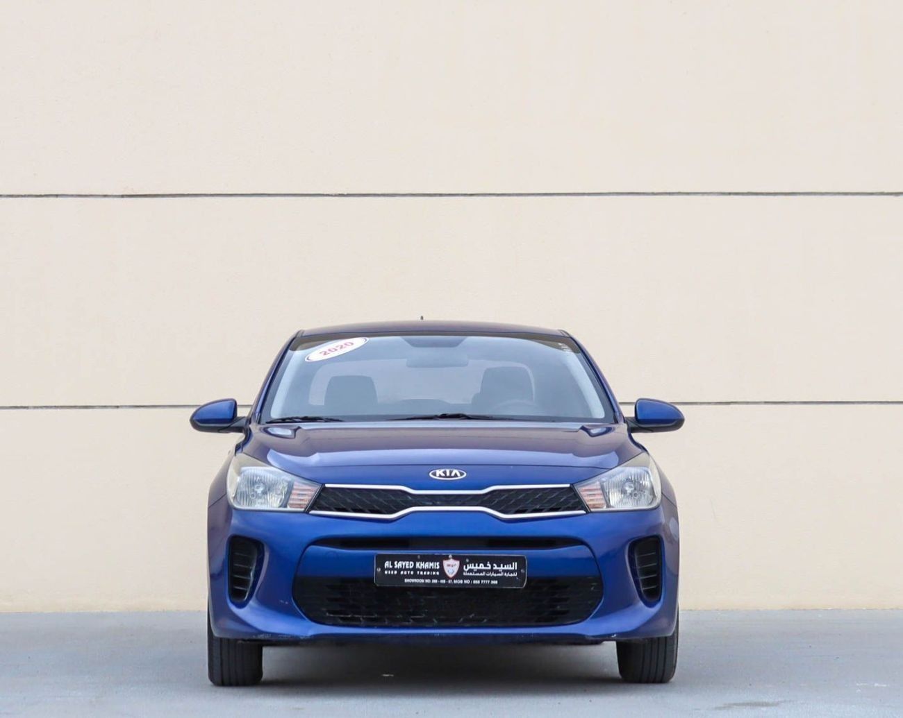 Kia Rio EX 1.4L (100 HP) Sedan Kia Rio 1.4L 2020 GCC accident-free in excellent condition 705 P.M