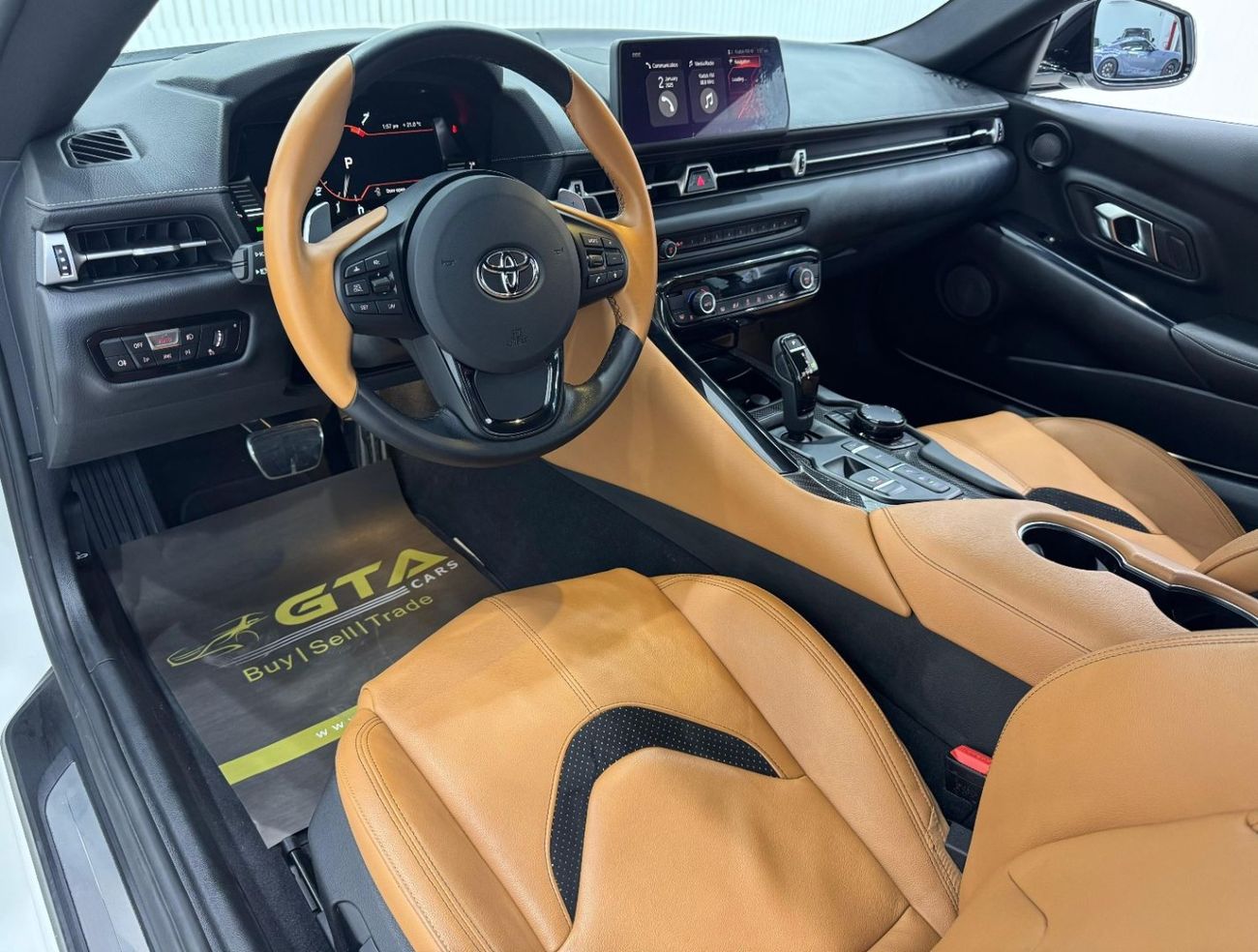 تويوتا سوبرا GR 3.0L A/T 2023 Toyota Supra GR, 2026 Toyota Warranty, Toyota Service Pack, Carbon Fiber Package, L