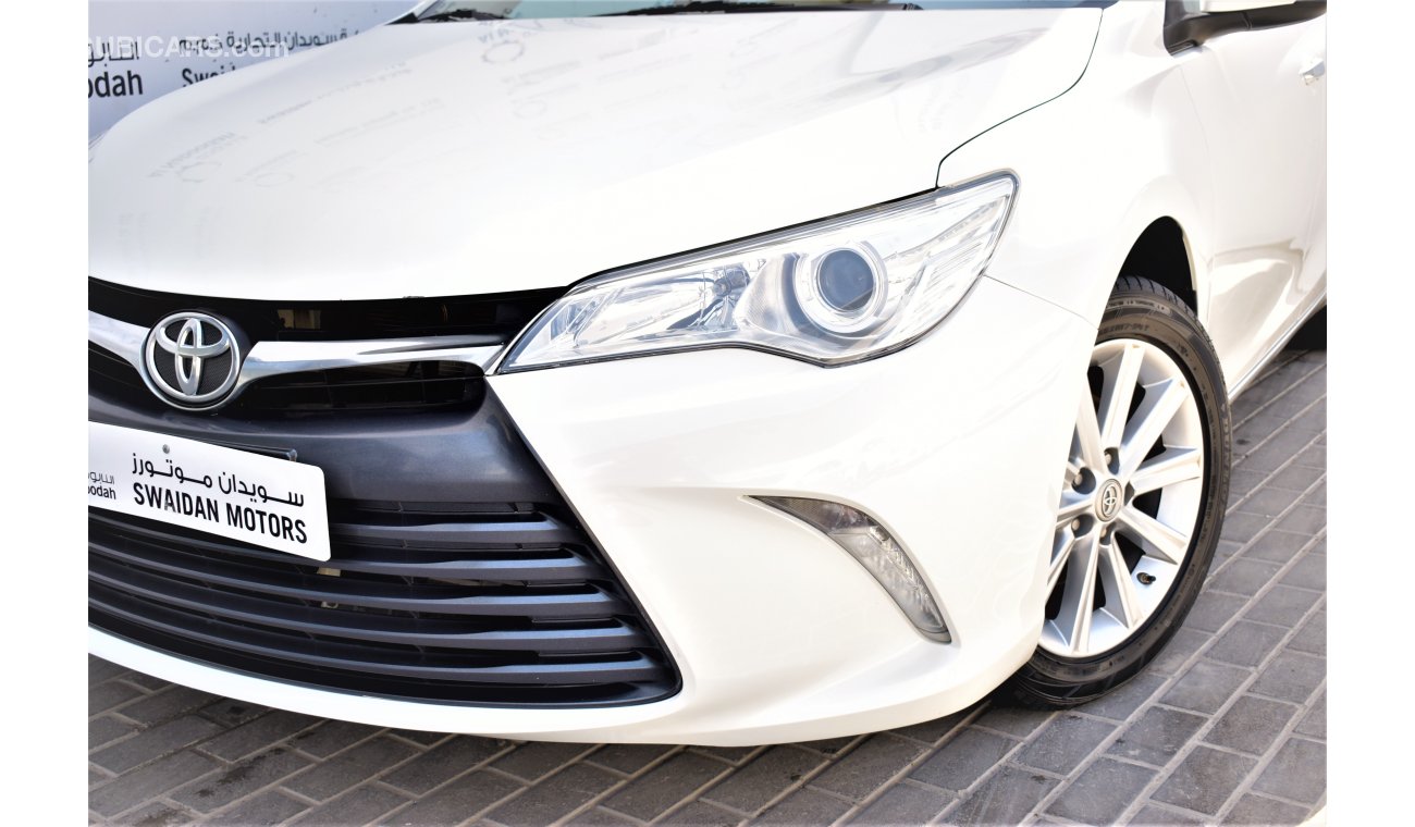 Toyota Camry AED 1230 PM | 0% DP | 2.5L SE GCC WARRANT
