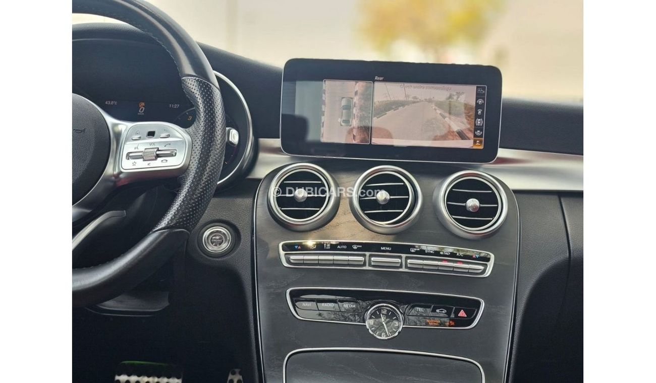 Mercedes-Benz C 200 AMG Pack MERCEDES C200 AMG 2019 GCC FULLY LOADED SINGLE OWNER IN MINT CONDITION