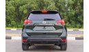 Nissan Rogue 2018. Dark green mint condition