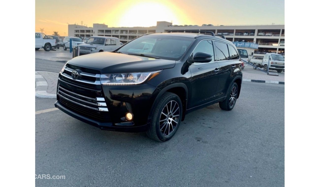 Toyota Highlander SE+ BLACK EDITION 4x4 PUSH START ENGINE V6 2017 US IMPORTED