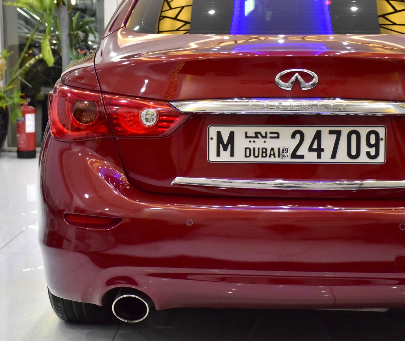 إنفينيتي Q50 EXCELLENT DEAL for our Infiniti Q50 2.0t ( 2016 Model ) in Red Color GCC Specs