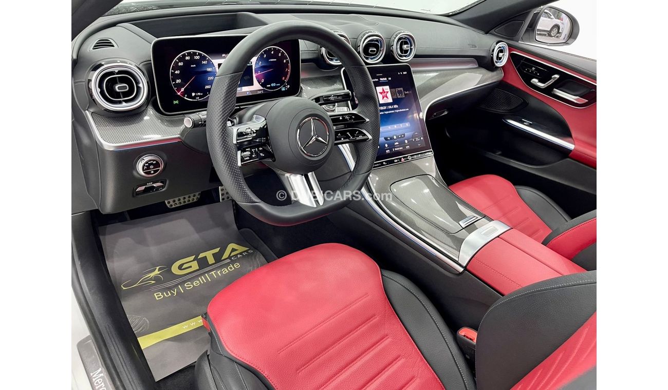 Mercedes-Benz C 300 2022 Mercedes Benz C300 AMG, Mercedes Warranty + Service Contract, Very Low Kms, GCC
