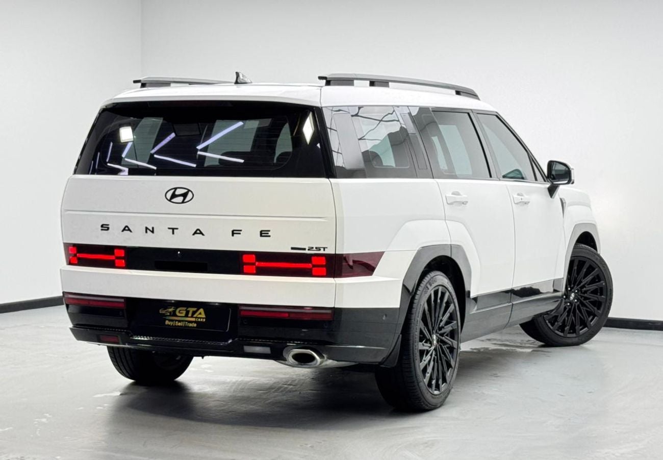 هيونداي سانتا في 2024 Hyundai Santa Fe Calligraphy, 2029 Hyundai Warranty + Service Pack, 7 Seater, Fully Loaded, GCC