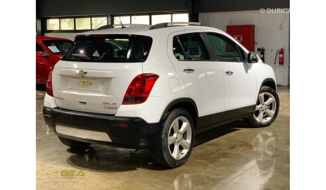 Chevrolet Trax LTZ, Warranty, Full History, GCC. Low Kms