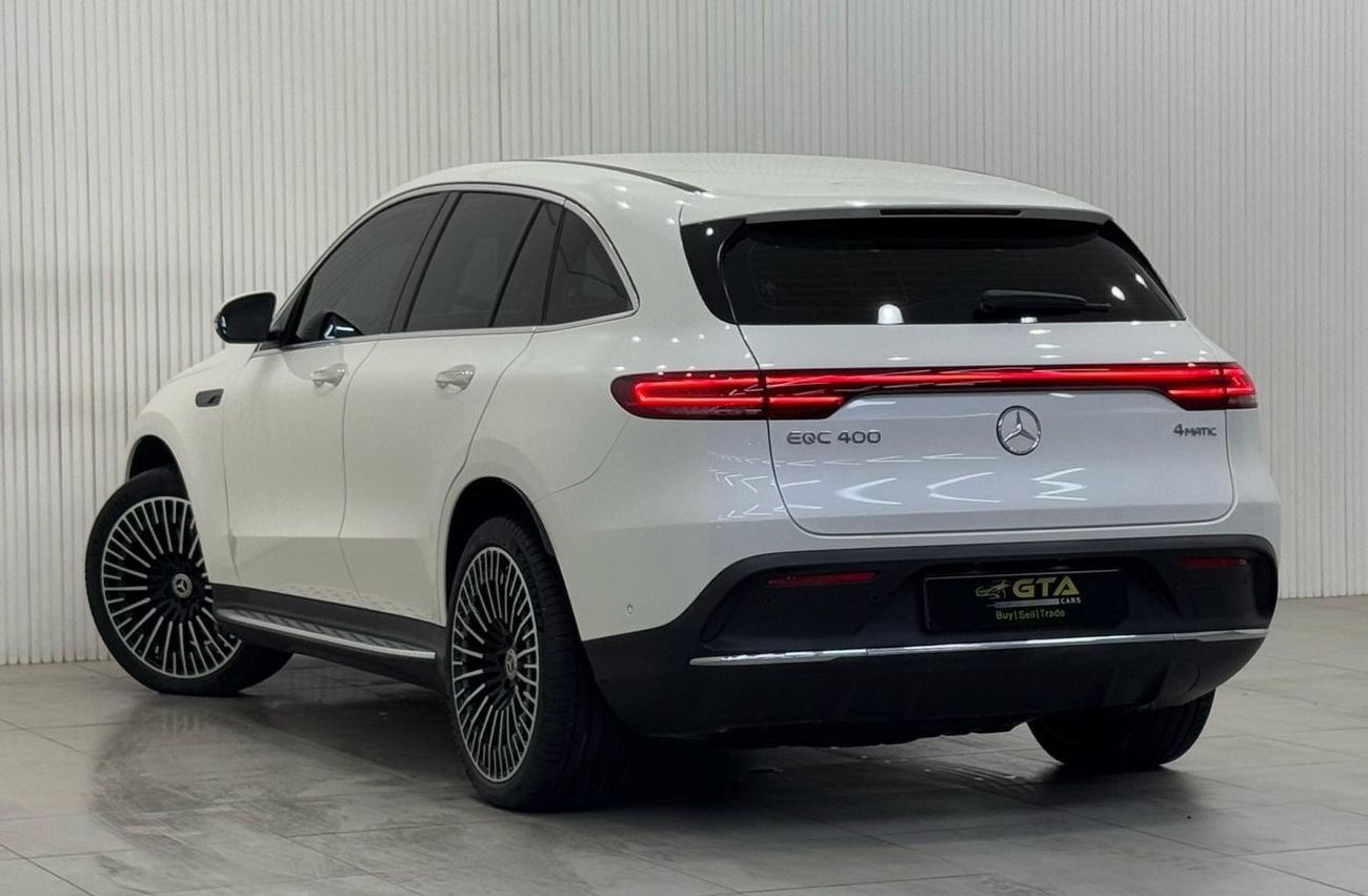 Mercedes-Benz EQC 400 4MATIC 2021 Mercedes Benz EQC 400 4MATIC, 2029 Mercedes Warranty + Service Pack, Very Low Kms, GCC