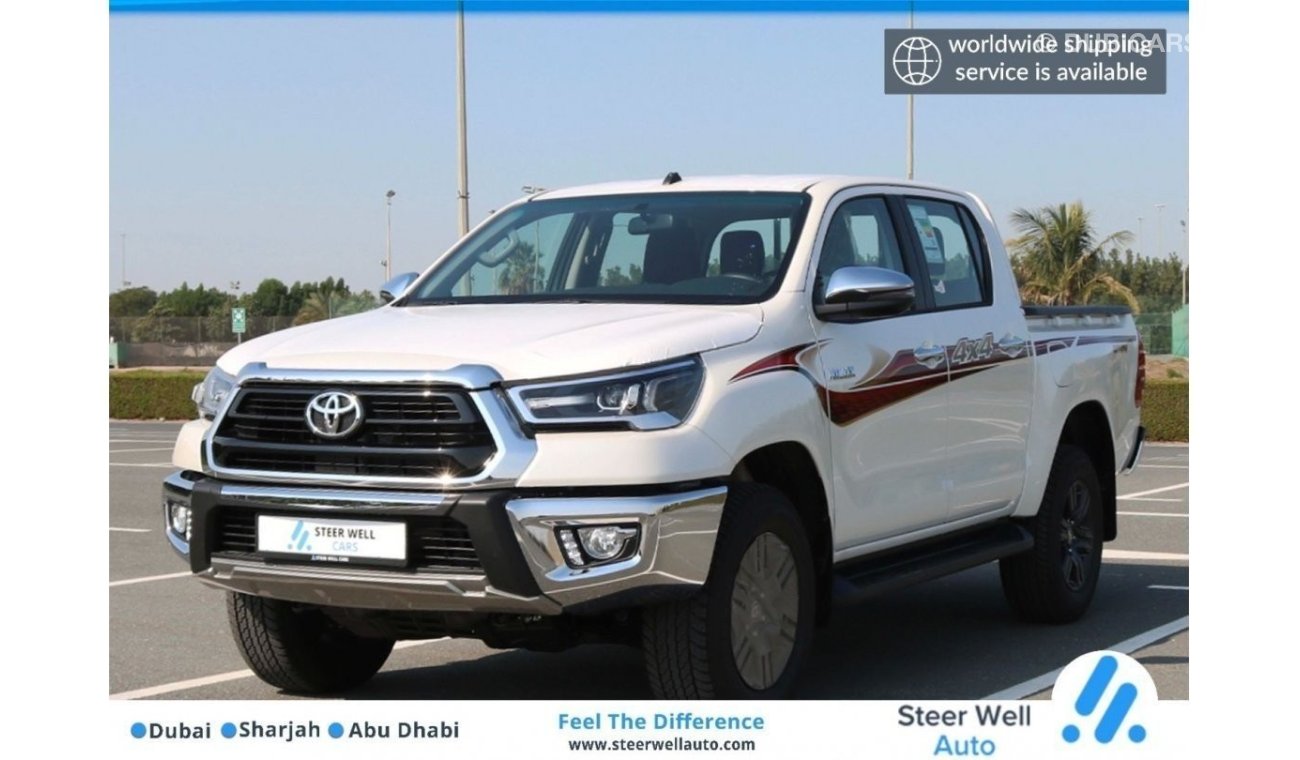 Toyota Hilux 2022 | HILUX 4X4 2.7 L - V A/T 4CYL DOUBLE CABIN SR5 - PETROL WITH GCC SPECS - EXPORT