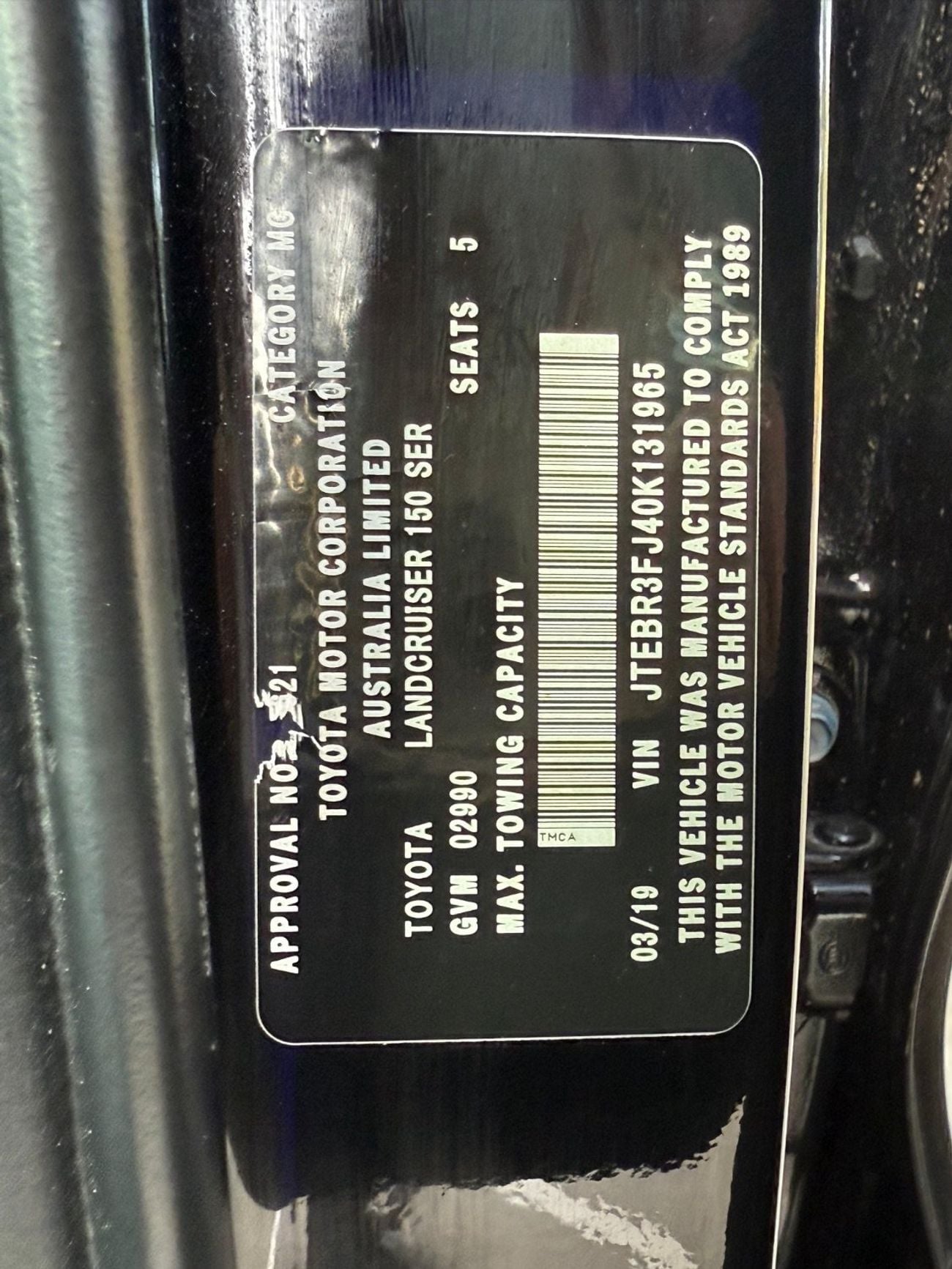 Toyota Prado VX Full option Right Hand Drive