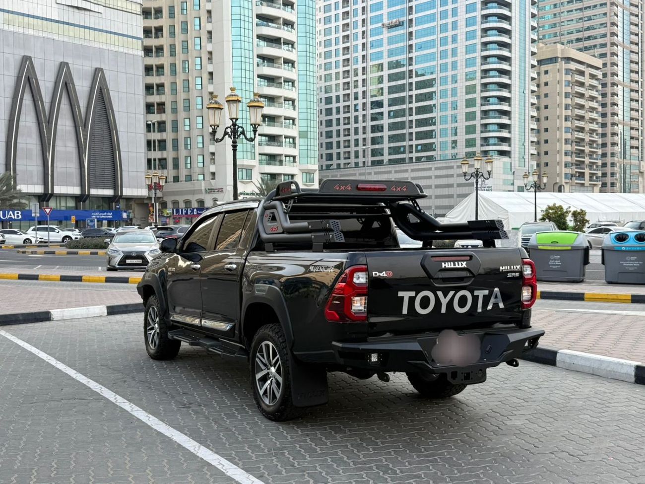 Toyota Hilux Toyota Hilux 2019Model Modified Adventure 2.8 Diesel engine 4x4 colour Black push start Transmission