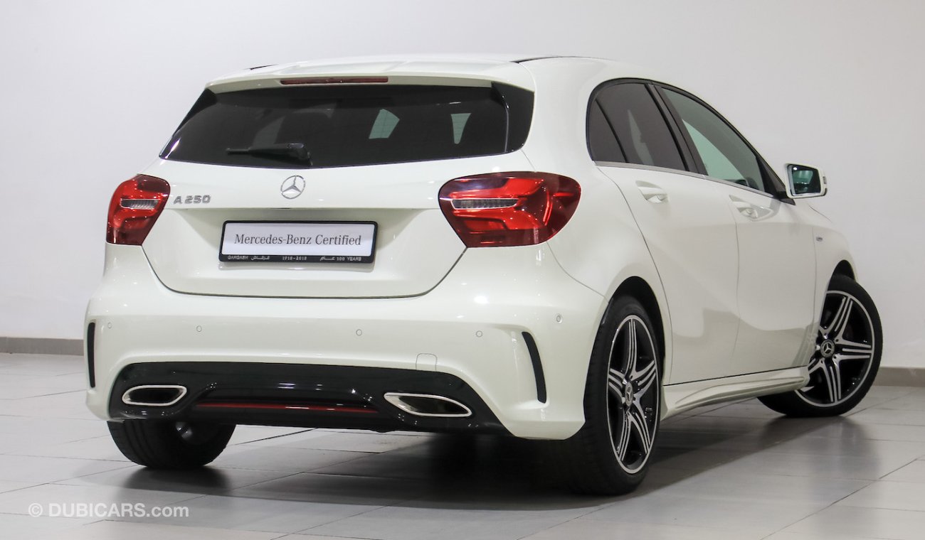 Mercedes-Benz A 250 Sport low mileage with 5 years of warranty and 3 years of service