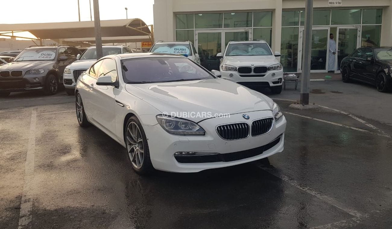 BMW 650i Bmw 650 model 2012 GCC car prefect condition full option low mileage