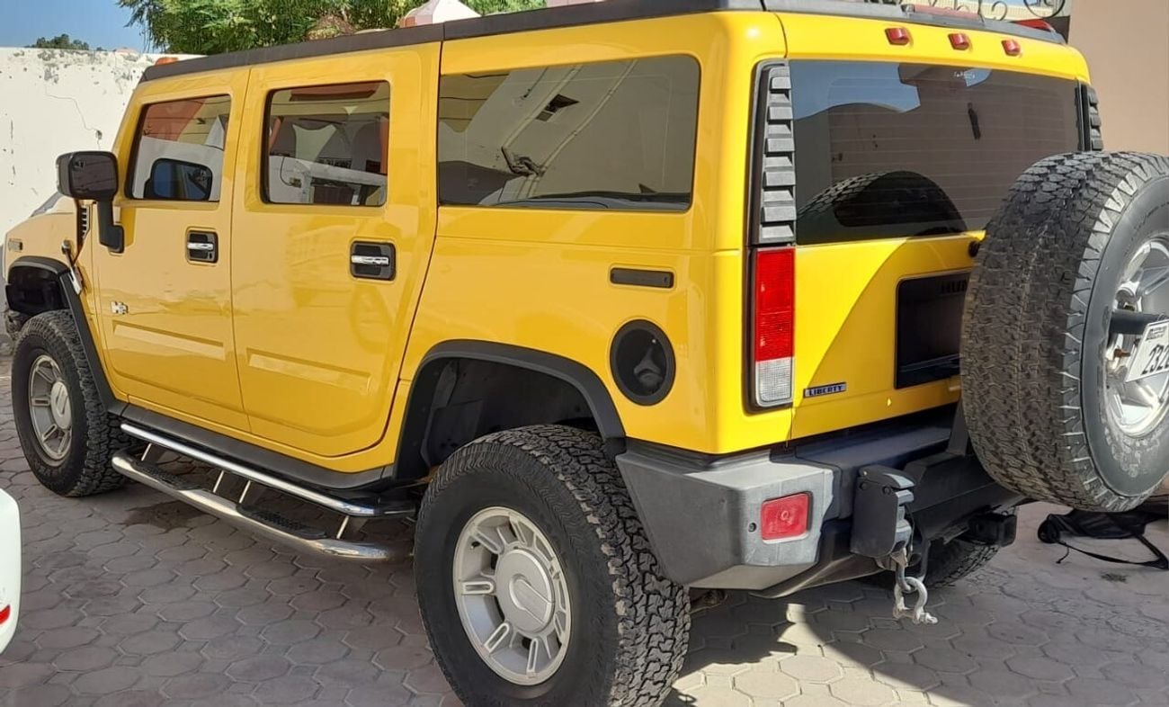 هامر H2 HUMMER H2-2007-YELLOW COLOR 55000