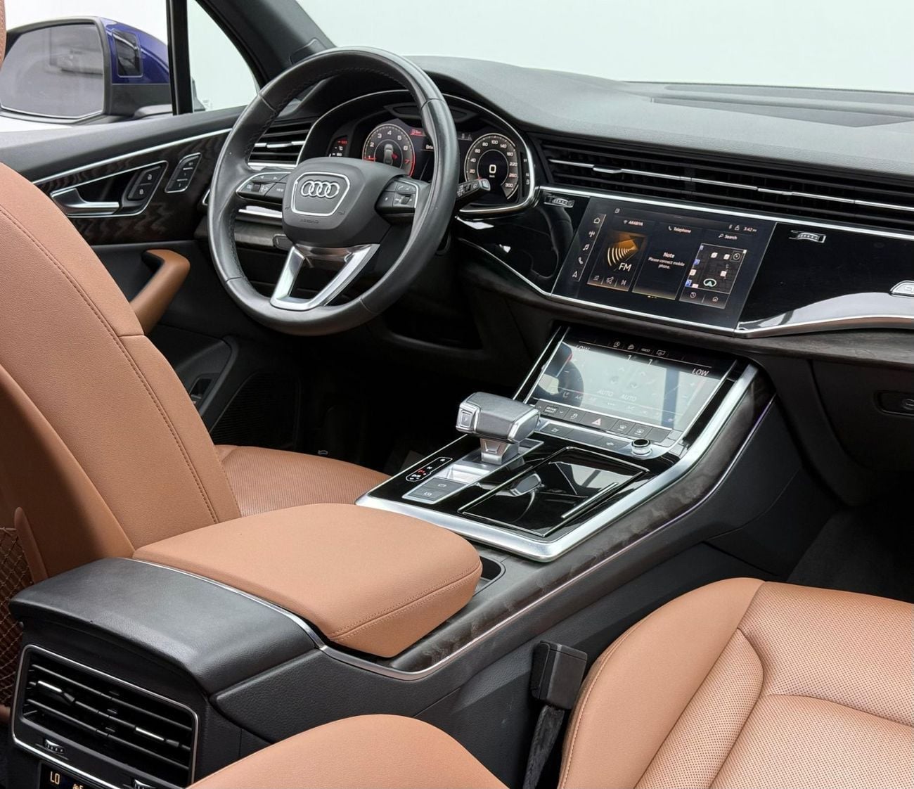 أودي Q7 55 TFSI S-LINE LUXURY 55 TFSI quattro S-Line 3.0L 2021 Audi Q7 55 TFSI S-Line, 2026 Audi Warranty, 2