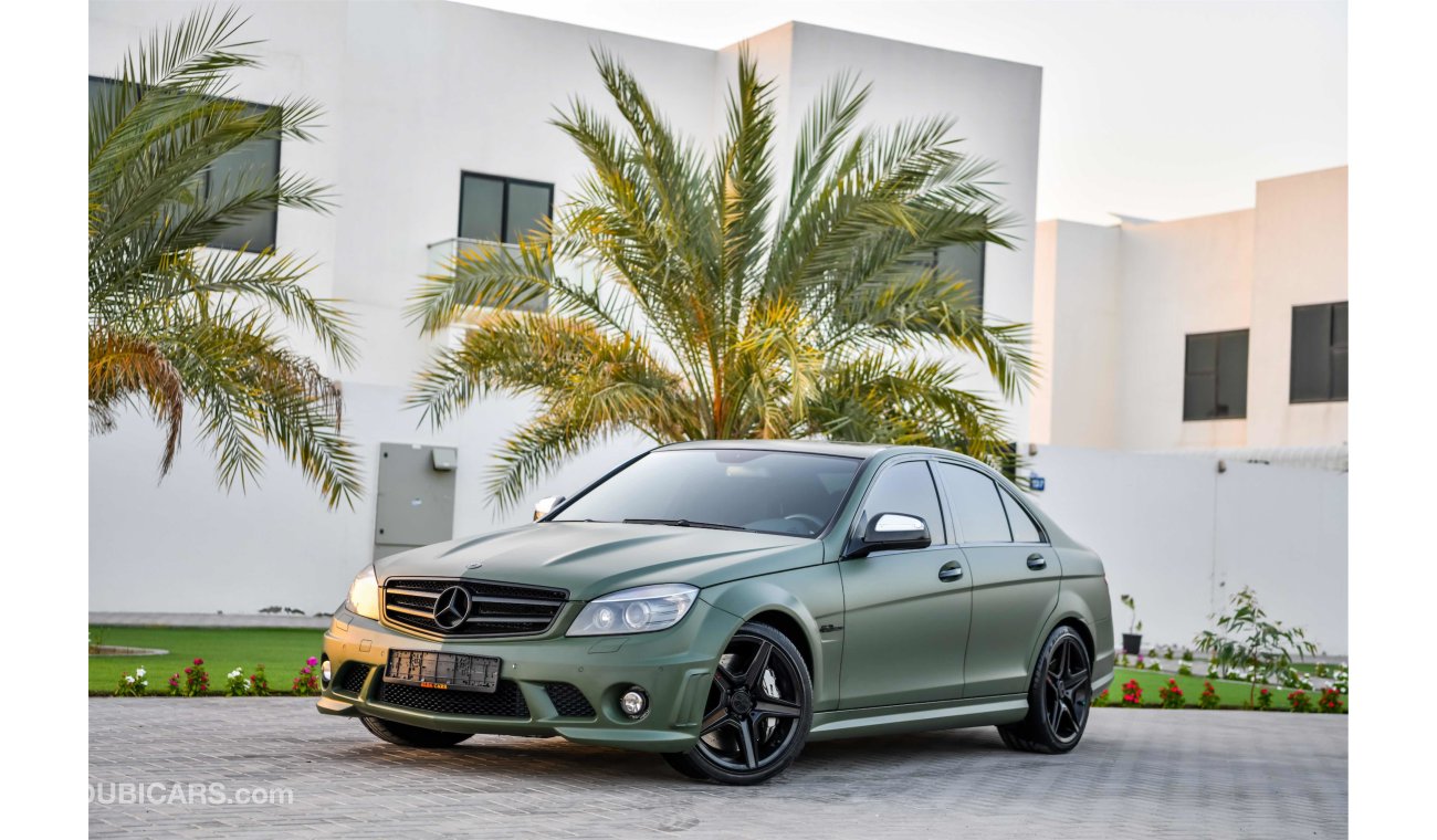 مرسيدس بنز C 63 AMG 6.3L V8 AMG