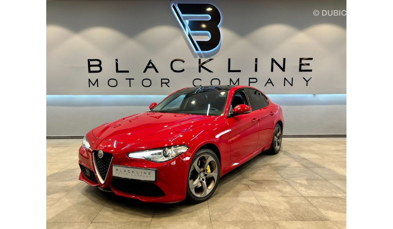 Alfa Romeo Giulia 2018 Alfa Romeo Giulia Veloce, 2023 Alfa Romeo Warranty + Service Package, Full Service History, GCC