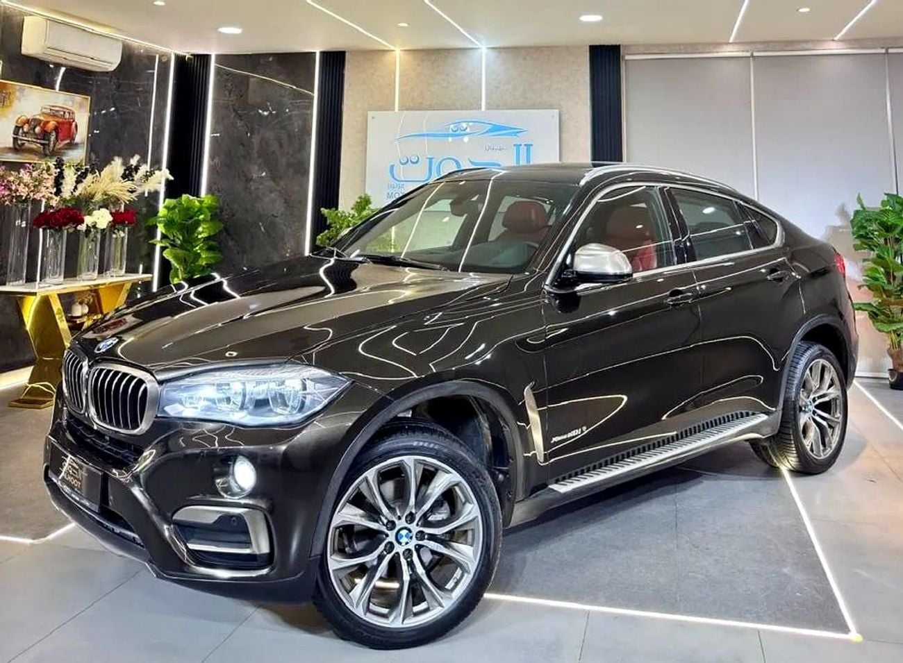 بي أم دبليو X6 35i EXCLUSIVE SPECIAL M KIT || WELL MAINTAINED || RADAR || TOP RANGE || GCC || LOW MILEAGE