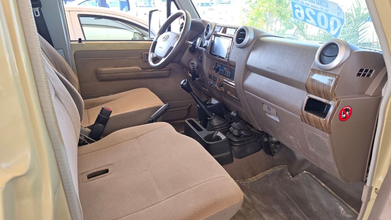 Toyota Land Cruiser Pick Up 2018 TOYOTA LC79 SINGLE CABIN M/T BEIGE COLOR