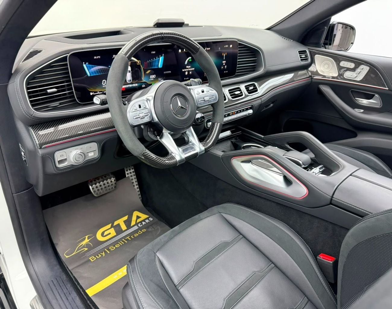 Mercedes Benz GLE 63 AMG S 2021 Mercedes Benz GLE 63 Coupe, Warranty, Carbon Fiber Interior, Fully Loaded, Japanese