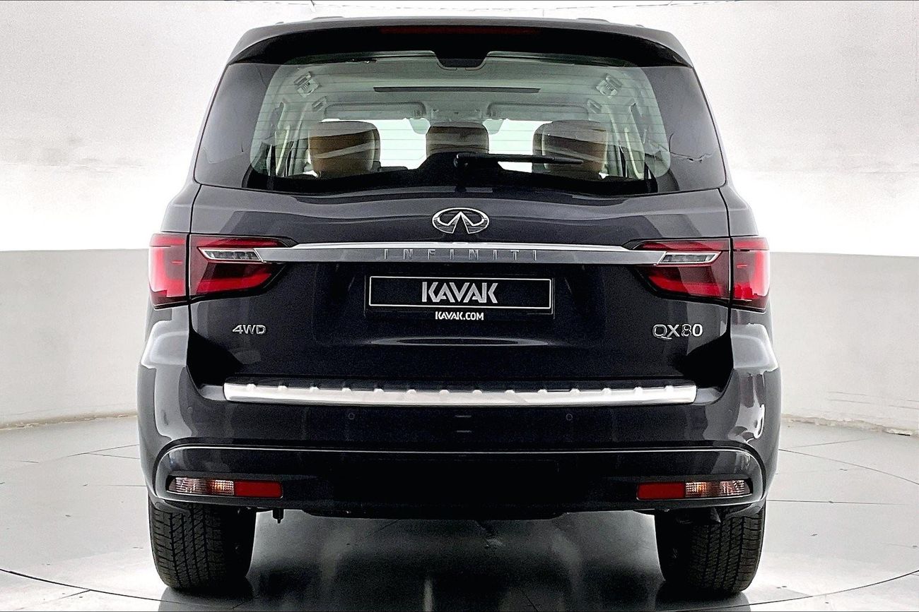 Infiniti QX80 Luxe Sensory (8 Seater) | 1 year free warranty | 0 Down Payment
