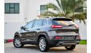 Jeep Cherokee 3.2L V6 Limited - 2016 - 7000 Kms Only! - AED 1,938 PM - 0 Downpayment