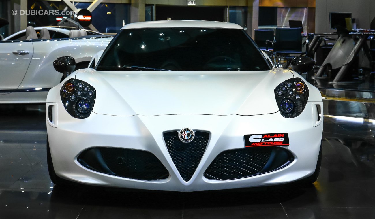 Alfa Romeo 4C Launch Edition