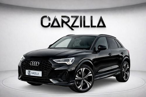 Audi Q3 40 TFSI S Line 2.0L 4WD  AED 1,860 l 0% Down Payment l 40 TFSI S Line Quattro l Full Al