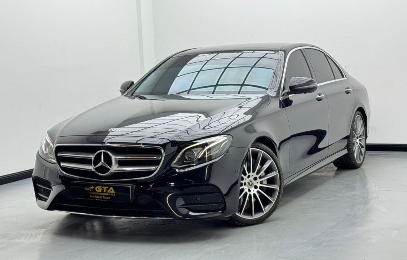 Mercedes-Benz E300 2020 Mercedes-Benz E300 AMG, Mercedes Service History, 1 Year Warranty, Excellent Condition, GCC