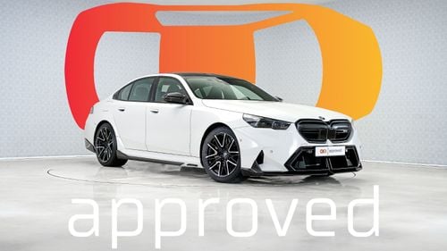 BMW M5 Competition | AED 8,698 PM | Warranty-Service November 2029 | GCC