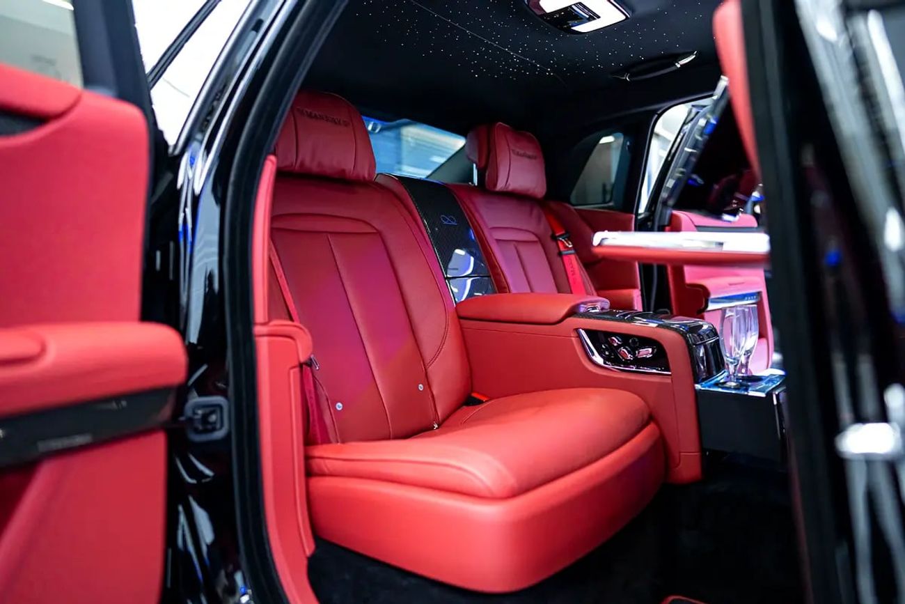 رولز رويس جوست Black Badge 6.6L MANSORY | BRAND | FULL CARBON TRIM | STARLIGHT | EXCLUSIVE