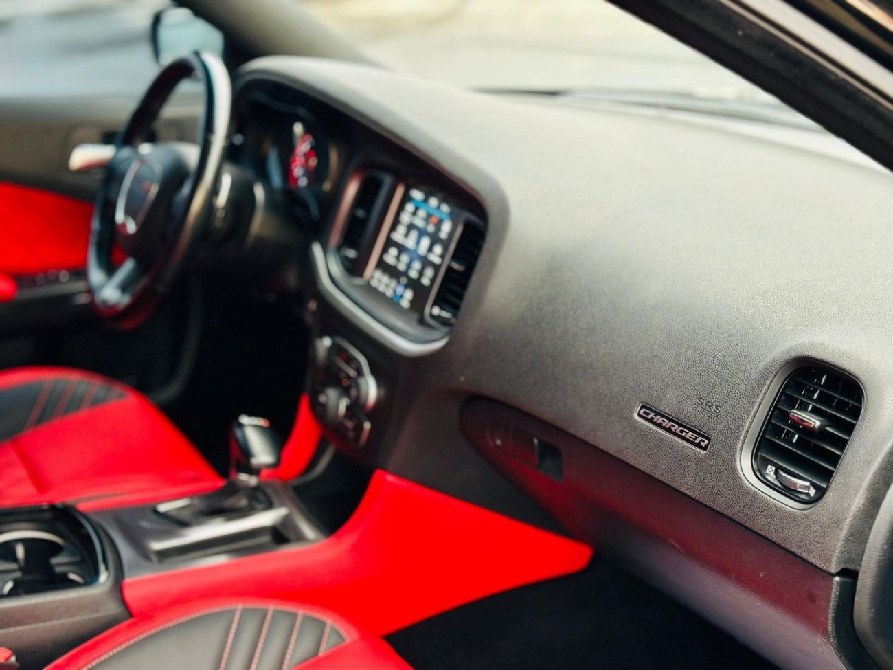 Dodge Charger 5.7L R/T | Monthly AED 1360/- | 0% DP | Widebody Kit | Custom Leather Seats | # 65894