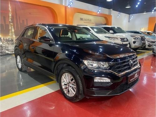 فولكس واجن T ROC AED 1360 EMi @ 0% DP | Volkswagen T-Roc 2021 TREND LINE | 1.4L | GCC |  FWD | Under Warranty |
